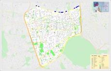 دانلود نقشه اتوكد منطقه 17 تهران بصورت قطعه بندي
