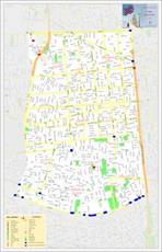 دانلود نقشه اتوكد منطقه 10 تهران بصورت قطعه بندي