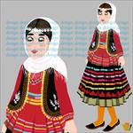 فایل-png-از-زنان-با-لباس-محلی-و-قومی-شمال-ایران