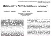 ترجمه مقاله انگلیسی : پایگاه داده های رابطه ای در برابر NoSQL