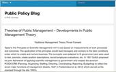 ترجمه مقاله انگلیسی  :نظریه های مدیریت دولتی، توسعه هایی در نظریه مدیریت دولتی